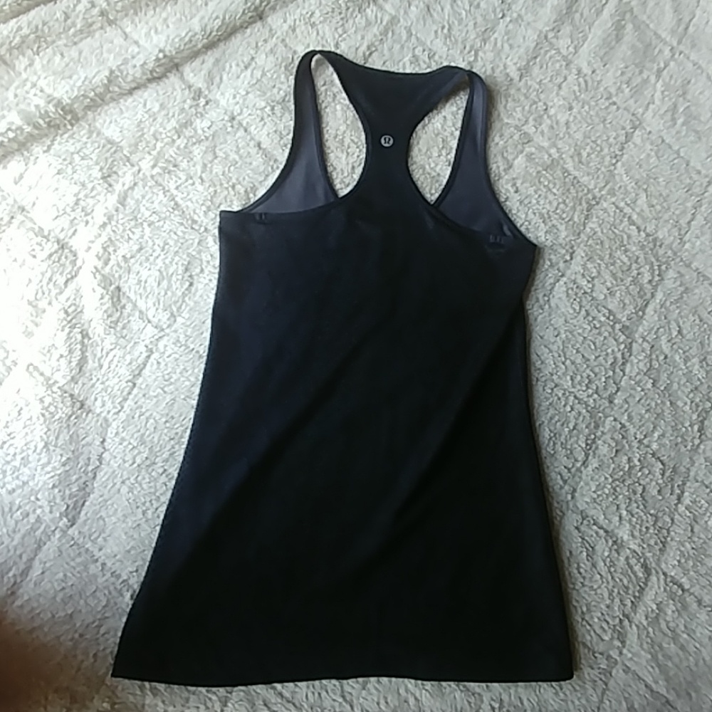 Lululemon Black Snakeskin Tank